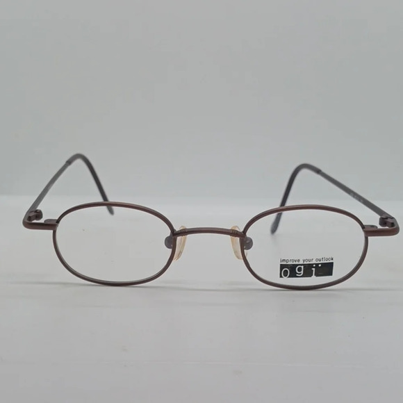 NWT OGI KIDS EYEGLASS FRAMES 2028 BROWN - Picture 1 of 4